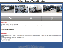Tablet Screenshot of m.robertgreentruckdivision.com